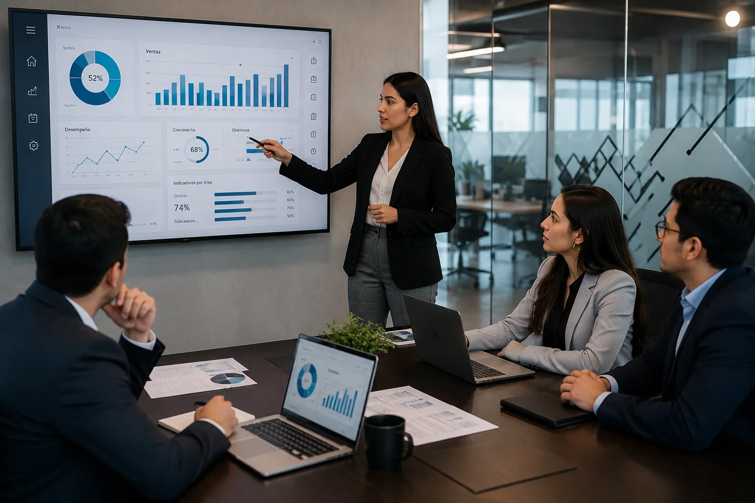 Indicadores de gestión y dashboard